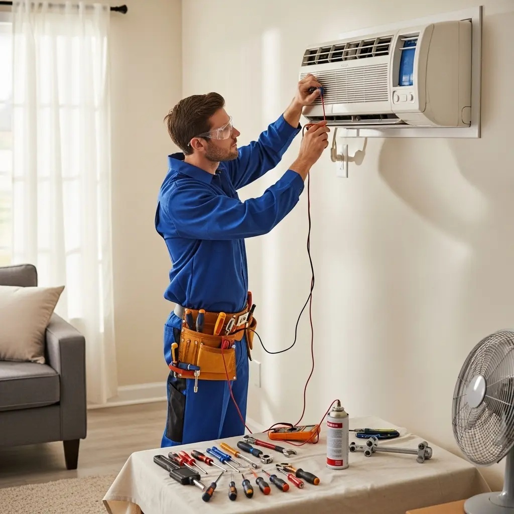 Küçükçekmece Sunny Sunny klima gaz dolumu ve bakım – Enerji verimliliği artırıldı. - Teknik servis örneği